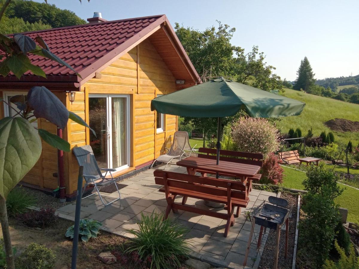 Domek W Bieszczadzkim Sadzie Bobrka Exteriér fotografie